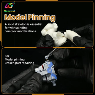 Nasedal 0.5 มม.-3.0 มม.ทองเหลือง Rod Model Building เครื่องมือรุ่น Fixing Rod สําหรับ Gundam ทหาร DIY ทําเครื่องมือฮาร์ดแวร์ที่ทนทาน