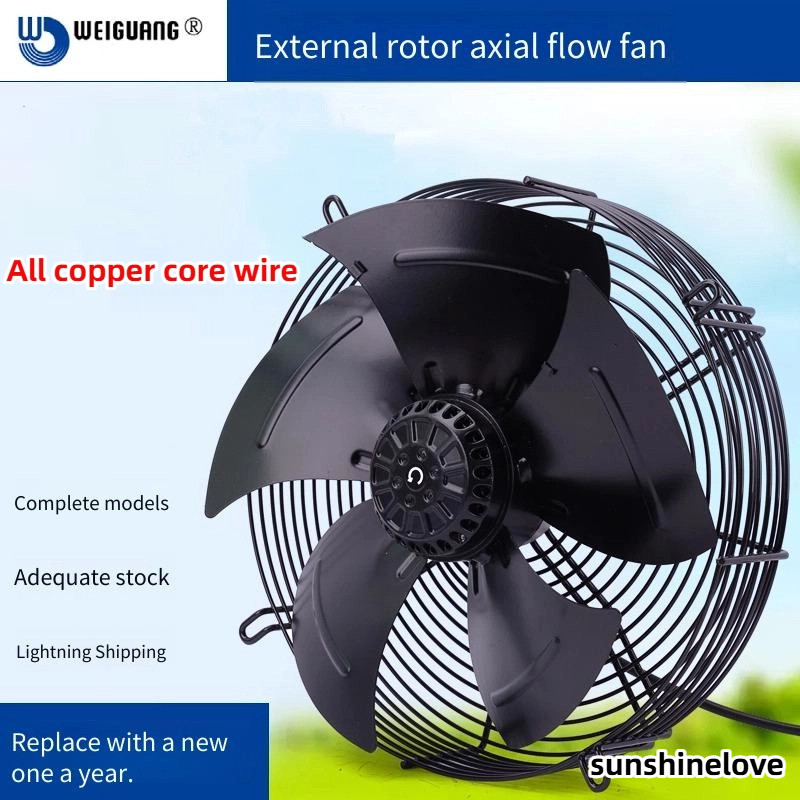 Shimmer YWF โรเตอร์ภายนอก Axial Fan Cooler มอเตอร์ 4E/2E/2D/4D-300S/300B พัดลมคอนเดนเซอร์