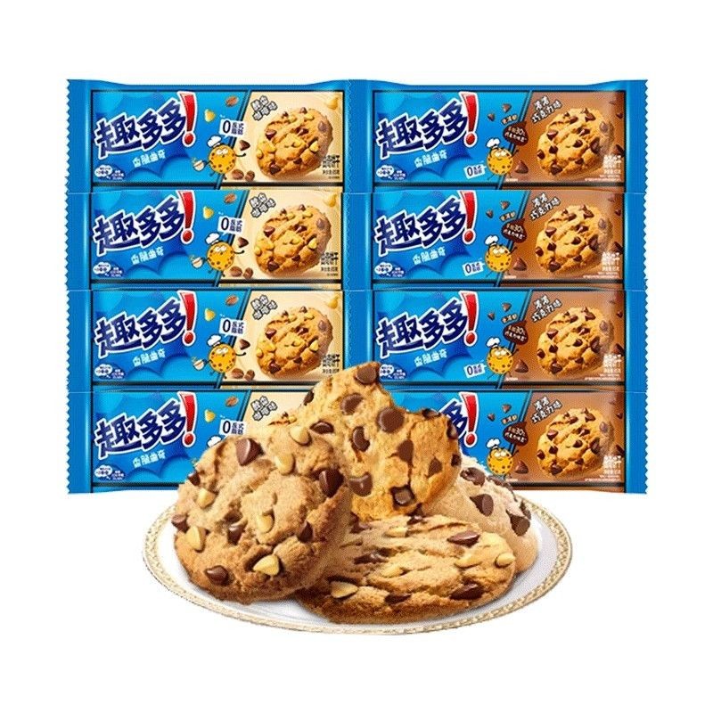 สินค้าใหม่พร้อมสต็อก Fun Duoduo Crispy Cookies 85g ช็อกโกแลตหอมแท้กาแฟบิสกิตขนมเด็ก S20250817