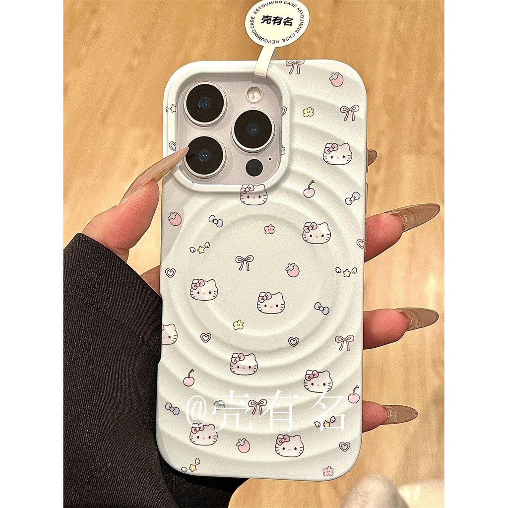 น่ารัก Kitty Cat Avatar สําหรับ iphone 13 15 11 12 16 14 11PRO 13PRO 13PROMAX 16PROMAX 14PLUS 7PLUS 