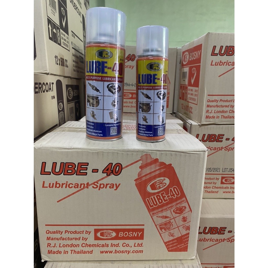 สเปรย์ น้ำมันอเนกประสงค์ BOSNY LUBE-40 LUBE40 bonus
