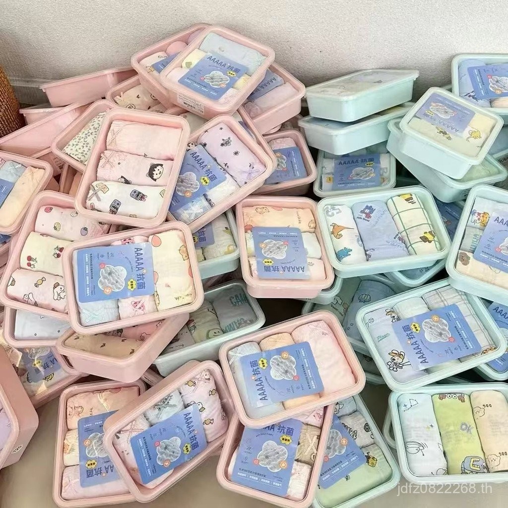 กระติก Boxer Brief ลายทางสำหรับเด็กผู้หญิงและผู้ชาย ทำจากฝ้ายคุณภาพดี