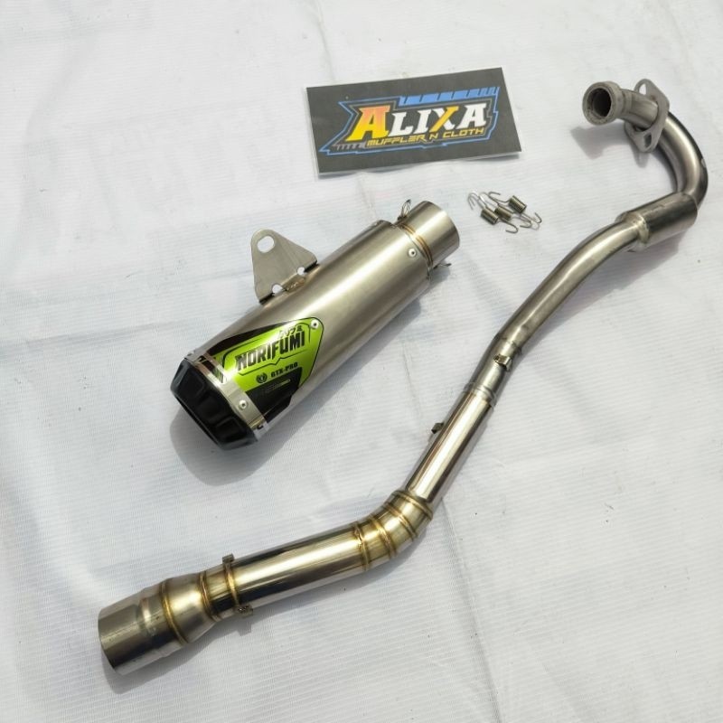 ท่อไอเสีย wr155/xr150/xr200/crf130/crf 150i/klx150/