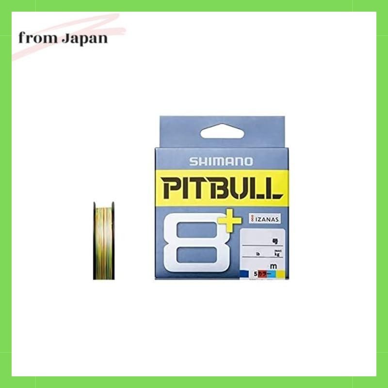 Shimano (SHIMANO) สาย PE Pitbull 8+ 200m 0.6 เบอร์ 5 สี
