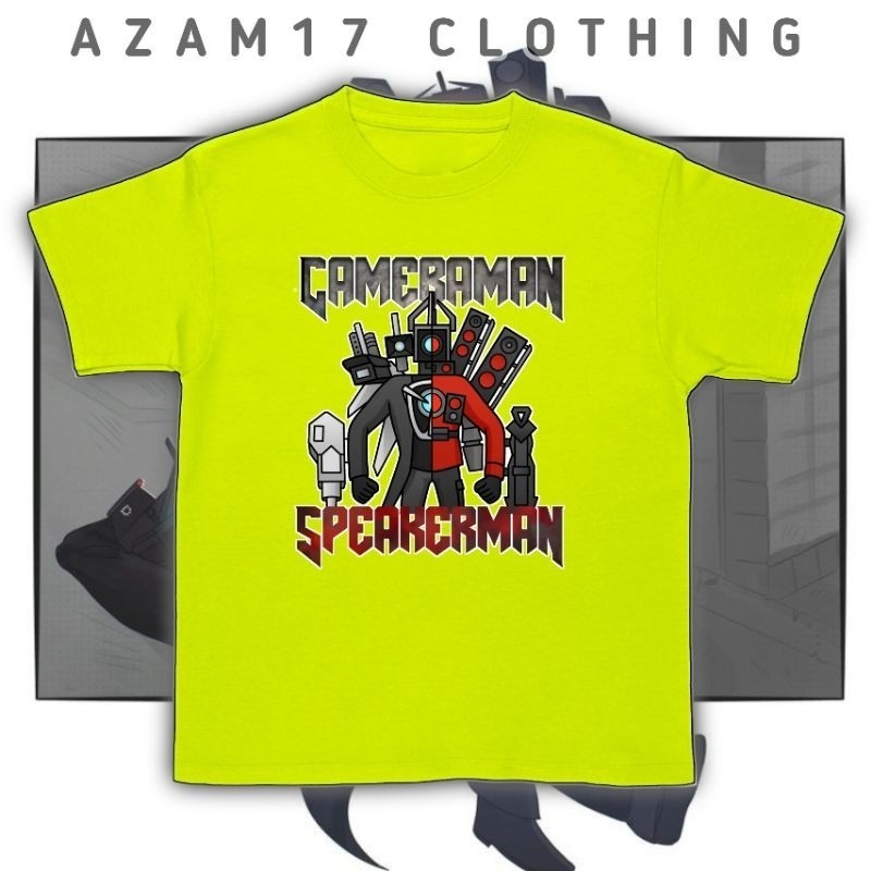 【HOT】 เสื้อยืด พิมพ์ลาย Titan Speakerman X Titan Cameraman Skibidi สําหรับผู้ชาย และผู้หญิง