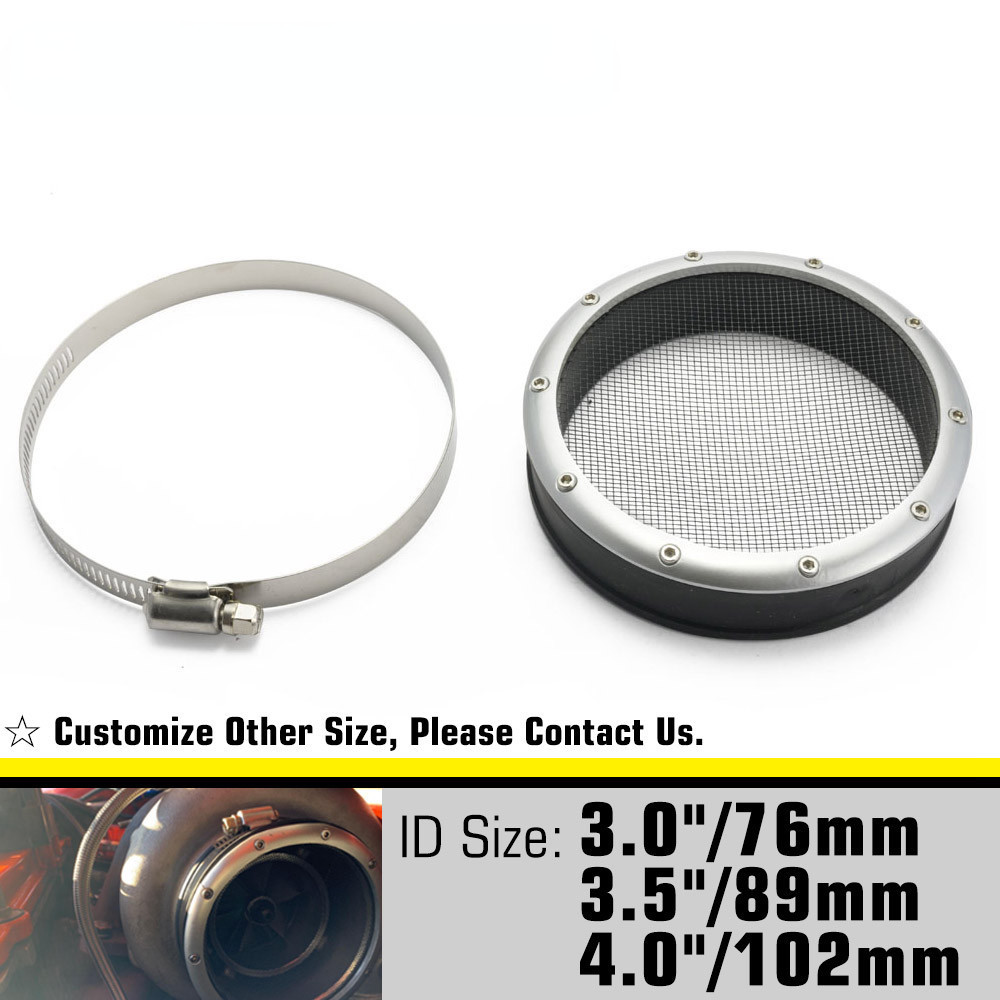 Autofab Universal Turbo Filter Turbo Guard Screen กรองอากาศ T3 T4 - 3" 3.5 "4" ท่อไอดี Turbocharge