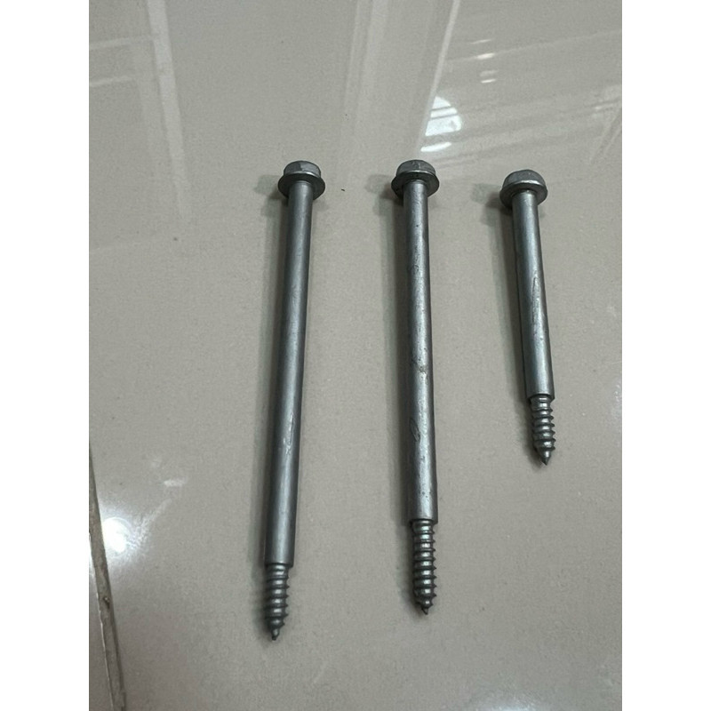 น็อตยึดหน้ากากเครื่องซักผ้าแอลจีแท้ มีให้เลือก3ขนาด 9.3CM., 9CM., 6.1CM.) อะไหล่เครื่องซักผ้าแท้