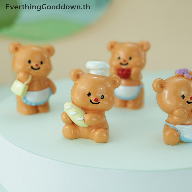 Ever Cute Butter Bear ตกแต่งสามมิติ การ์ตูนหมี ของแต่งรถ ของแต่งตั้งโต๊ะ TH