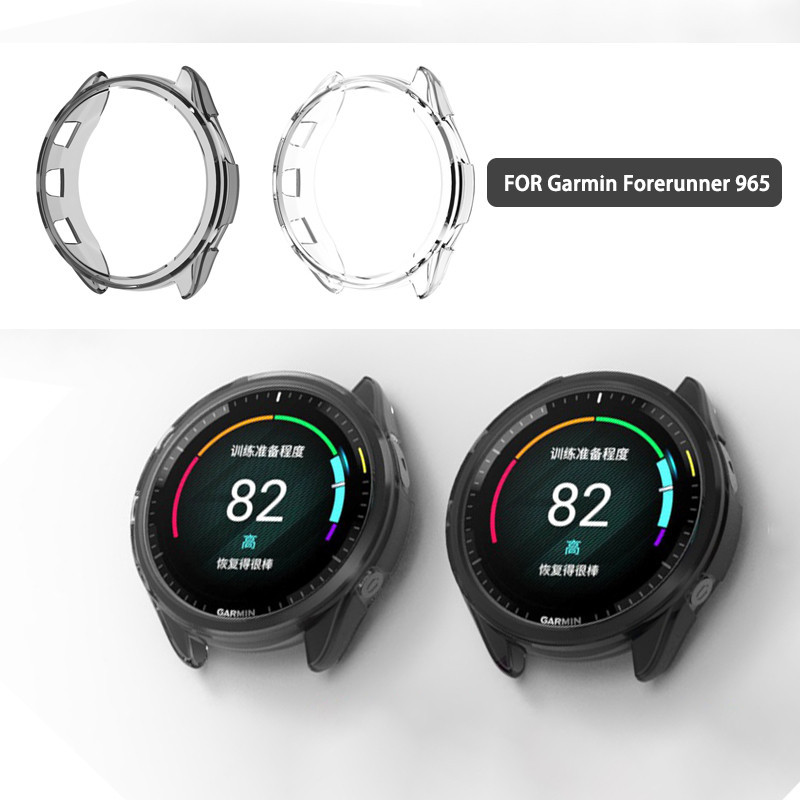 เคสป้องกันโปร่งใส TPU สําหรับผู้เบิกทาง Garmin 965