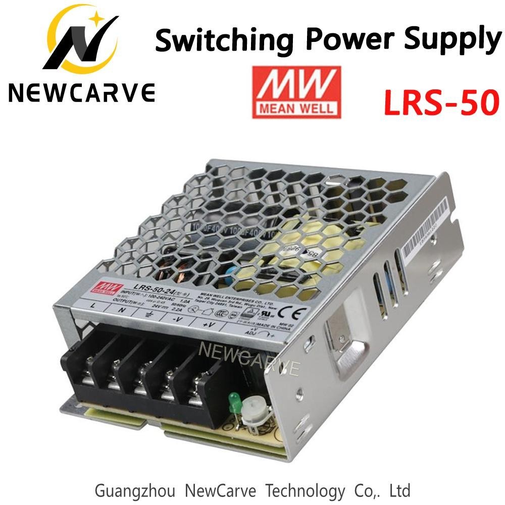 ✯LRS-50 Original Taiwan Meanwell 50W Switching Power Supply MW 3.3V 5V 12V 15V 24V 36V 48V NEWCARVE