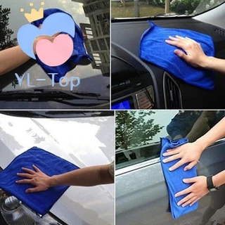 ผ้าเช็ดรถผ้าไมโครไฟเบอร์ ขนาด26x60cm ผ้าเช็ดรถยนต์ ผืนใหญ่ไม่เป็นขุยG2038