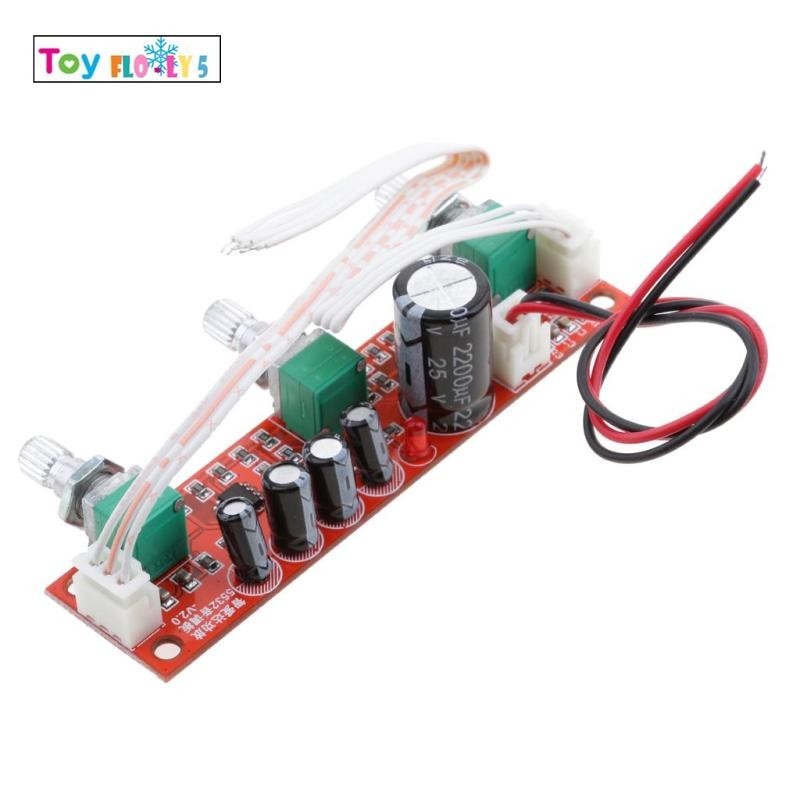 [Flurishroly5] Ne5532 เครื่องขยายเสียง Preamp Board Bass/ Volume Control Preamp