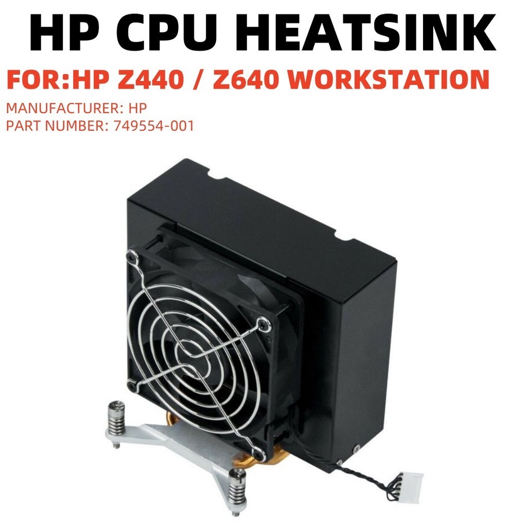 HP Z440 Z640 Workstation LGA 2011-3 CPU โปรเซสเซอร์พัดลมฮีทซิงค์ 749554-001