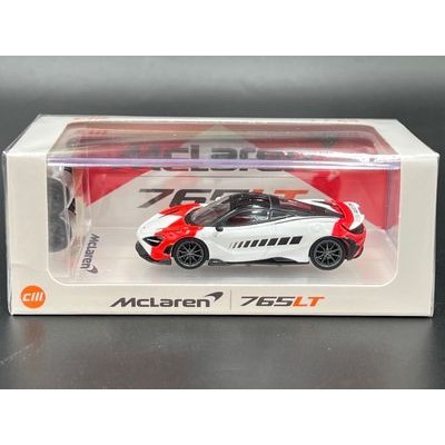 CM model 1:64 Mclaren 765LT  Red white