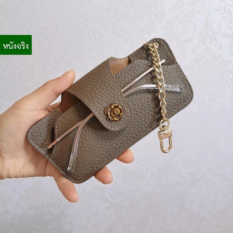 ของแท้ชั้นบนหนังวัวกรณีแว่นตาแว่นกันแดดออแกไนเซอร์สายตาสั้นแว่นตากรณีหนังแบบพกพาแว่นกันแดดกระเป๋าแขวนแว่นตากรณี 04277