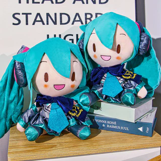 Kawaii H atsune Miku ยัดไส้ของเล่น ตุ๊กตาหมอนตกแต่งบ้านวันเกิดของขวัญคริสต์มาส Miku ของเล่นตุ๊กตา H atsune Miku ตุ๊กตา