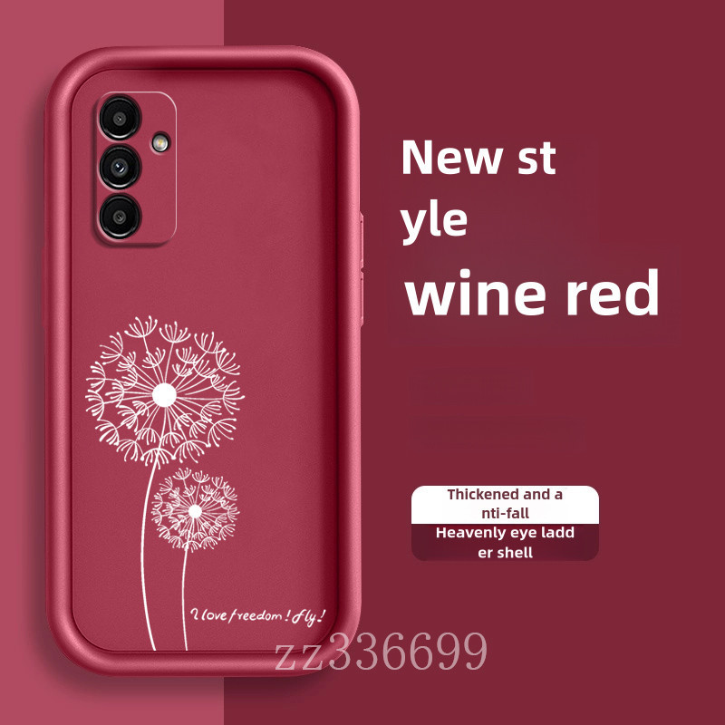 เคส Samsung A05S A15 A25 A35 A55 5G เคสโทรศัพท์สําหรับ dandelion Soft case ซิลิโคนเหลว Protector