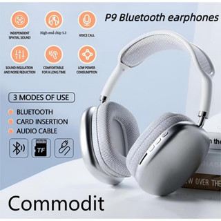 หูฟัง​บลูทูธ​คไร้สาย​แบบครอบหู​ รองรับ​การเล่นเพลง​ แบตเตอรี…