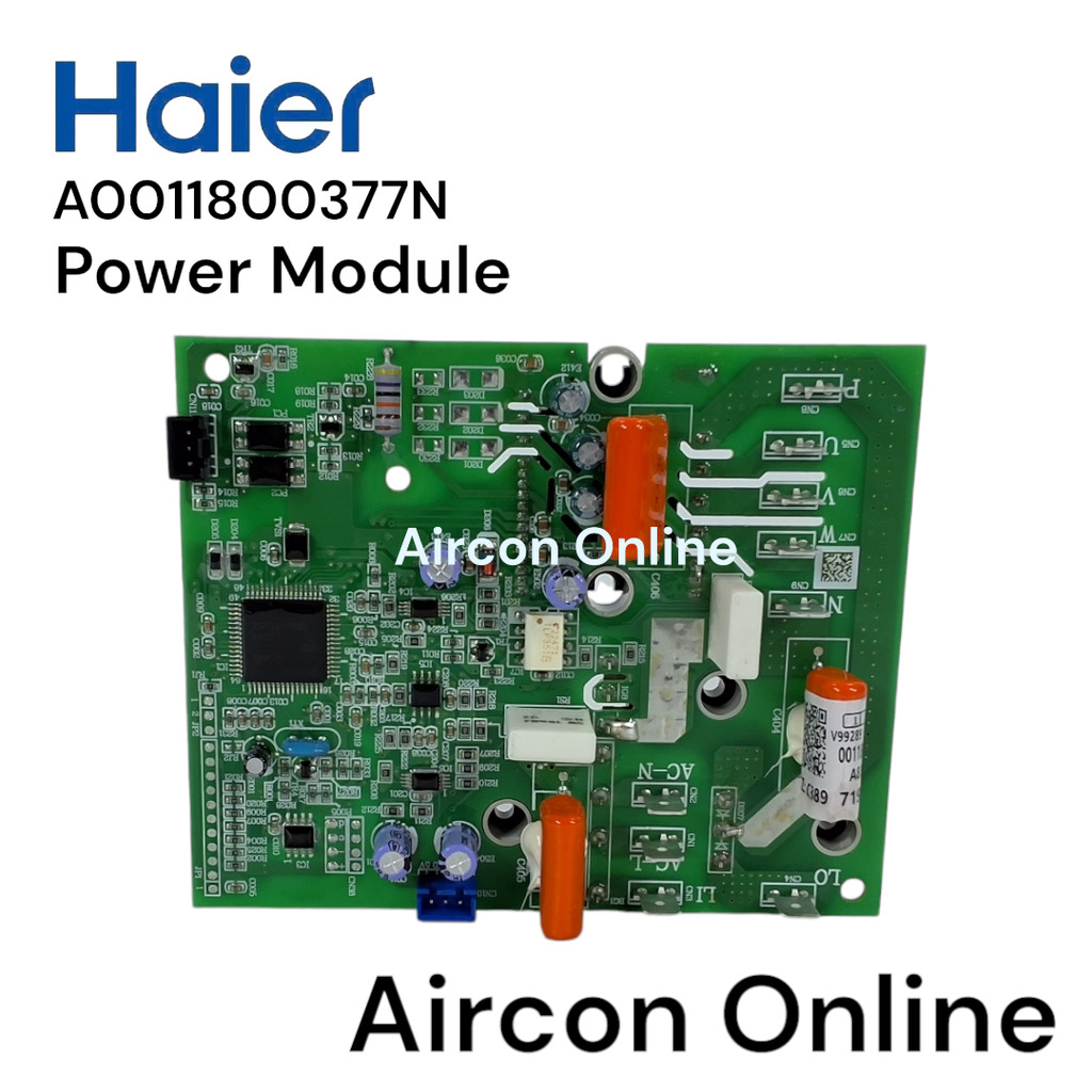 Power Module แอร์ Haier รหัส A0011800377N สำหรับรุ่น HSU-24VNS03TC ของใหม่ แท้ 100%