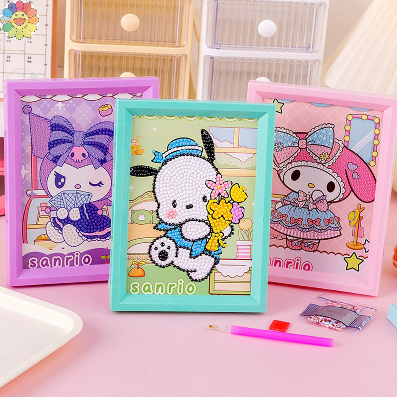 Gogo Frame Diamond Paing ลายการ์ตูน DIY วัสดุแพ็คเพชร Paing Diamond Paing TH