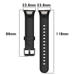 สายนาฬิกาสําหรับ Xiaomi Mi Band 7 Pro สายรัดข้อมือสร้อยข้อมือซิลิโคนเหลวสายรัดข้อมือสําหรับ MiBand 7pro Correa อุปกรณ์เสริมสมาร์ทวอทช์
