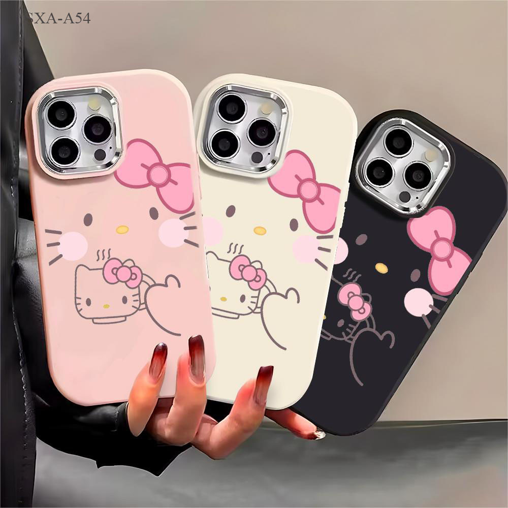 เคส For Samsung Galaxy A55 A54 A53 A50S A06 A16 A04S A05 A05S A50 A51 A15 A12 A14 A02 A03 A03S A23 A24 4G 5G เคสนิ่ม PD