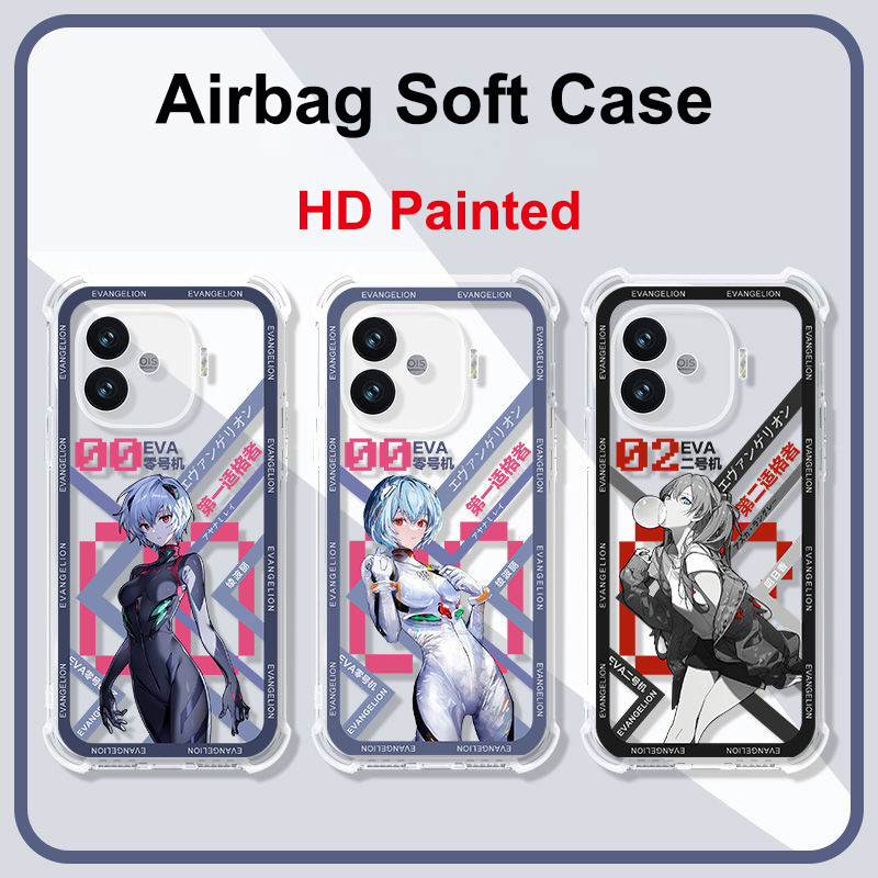 สําหรับ Vivo iQOO Z9 Turbo โปร่งใส Definition ป้องกันกันกระแทกสําหรับ iQOO Z9 โทรศัพท์ถุงลมนิรภัยสํา