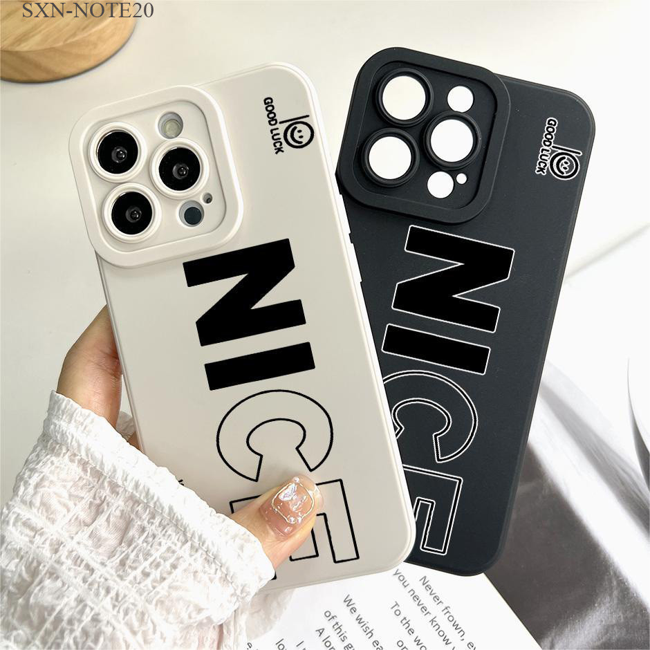 Samsung Galaxy Note 20 10 9 8 Lite Plus Ultra เคสซัมซุง สำหรับ NICE เคส เคสโทรศัพท์