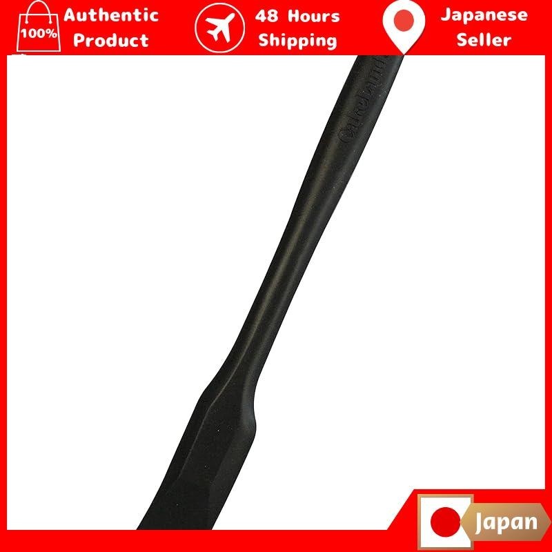 Tiger Crown Silicone rubber spatula, small, black №3531, made in Japan