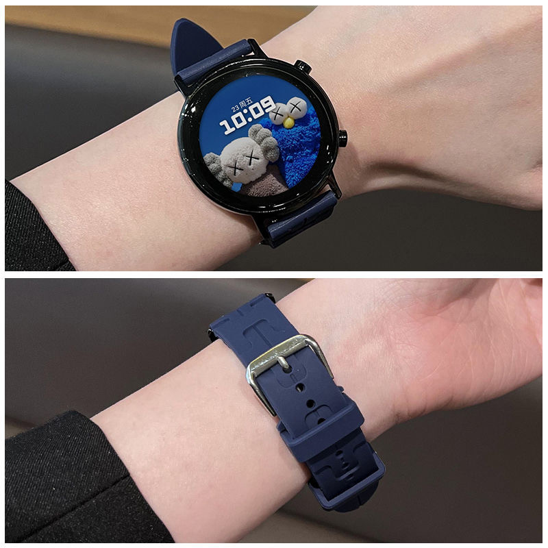 สายนาฬิกาGarmin Venu2venu3 Forerunner265 265music255 255musicซิลิโคนvivoactive4ลายHermesสาย22mm ราคา ถูกที่สุด ดีลบีเคเค แกลเลอรีภาพที่ 5