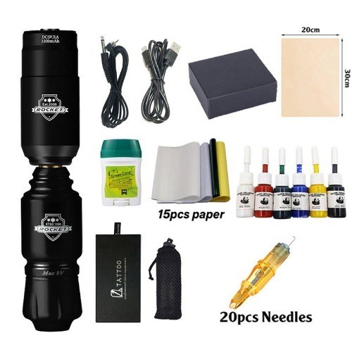 เครื่องสักลาย เครื่องสัก เครื่องสักไร้สาย ชุดเครื่องสัก ปากกาสักไร้สาย มอเตอร์ญี่ปุ่น อินเตอร์เฟซ rc