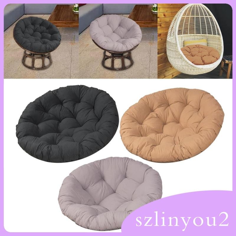 60x60 ซม. เบาะรองนั่งกลางแจ้งเบาะเก้าอี้โพลีเอสเตอร์เปลี่ยนหนา Patio เบาะรองนั่งสําหรับเก้าอี้แกว่งเก้าอี้โยก Cradle