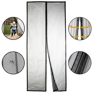 ม่านกันยุง ม่านประตู100x210ซม. ม่าน ม่านประตู ม่านประตูกันยุง Magic Mesh Mosquito Door Mesh ม่านกันยุง มุ้งลวดแม่เหล็ก