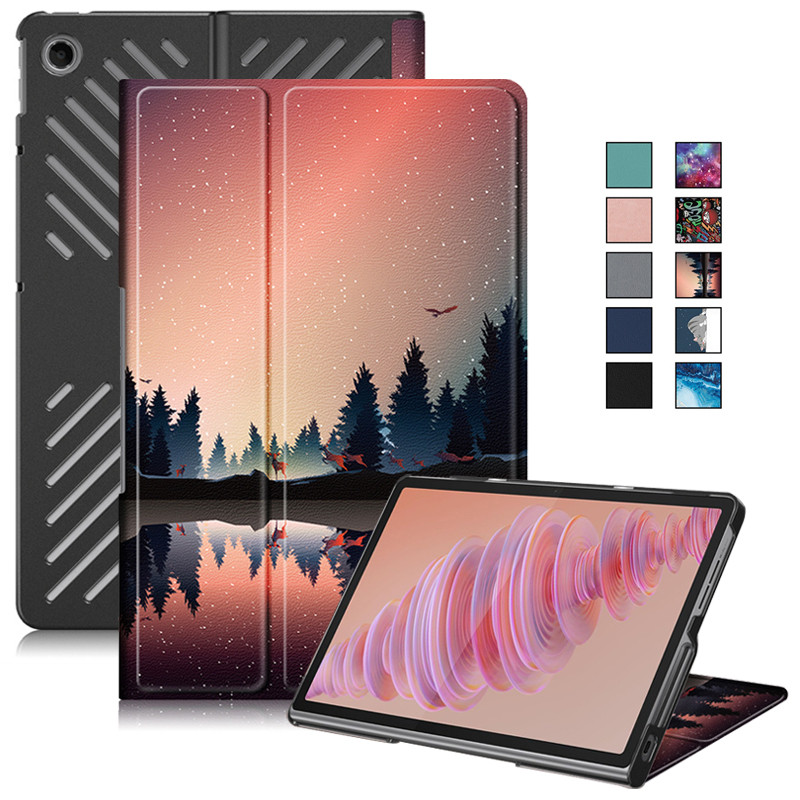 สําหรับlenovo Tab Plus 2024 tb351fuกรณีแฟชั่นสีปกหนังสําหรับLenovo Tab Plus 11.5 Xiaoxin Padสตูดิโอกรณี