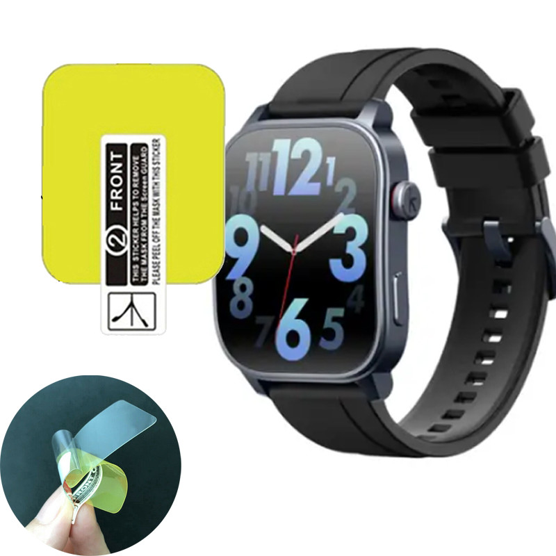 ฟิล์มกันรอยหน้าจอสําหรับ Kieslect ks 3 KS3 GPS Watch Cover TPU ฟิล์มป้องกันไฮดรอลิก