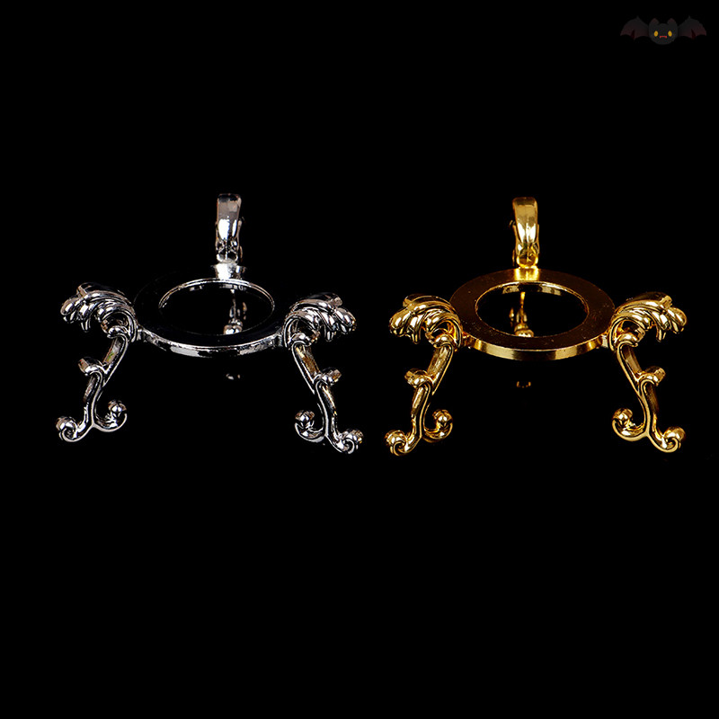[PE] Gold-plated Display Gemstone Egg Support Base Crystal Stand Holder Ornament TH