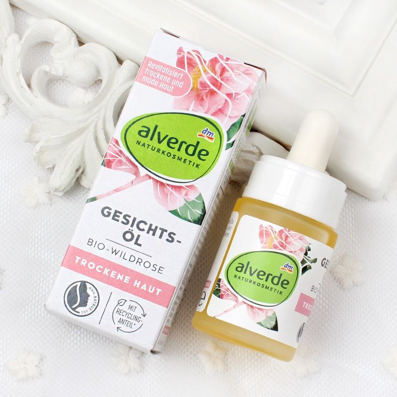 เยอรมัน alverde Wild Rose Facial Care Essential Oil Essence Moisturizing Moisturizing หญิงตั้งครรภ์ใ