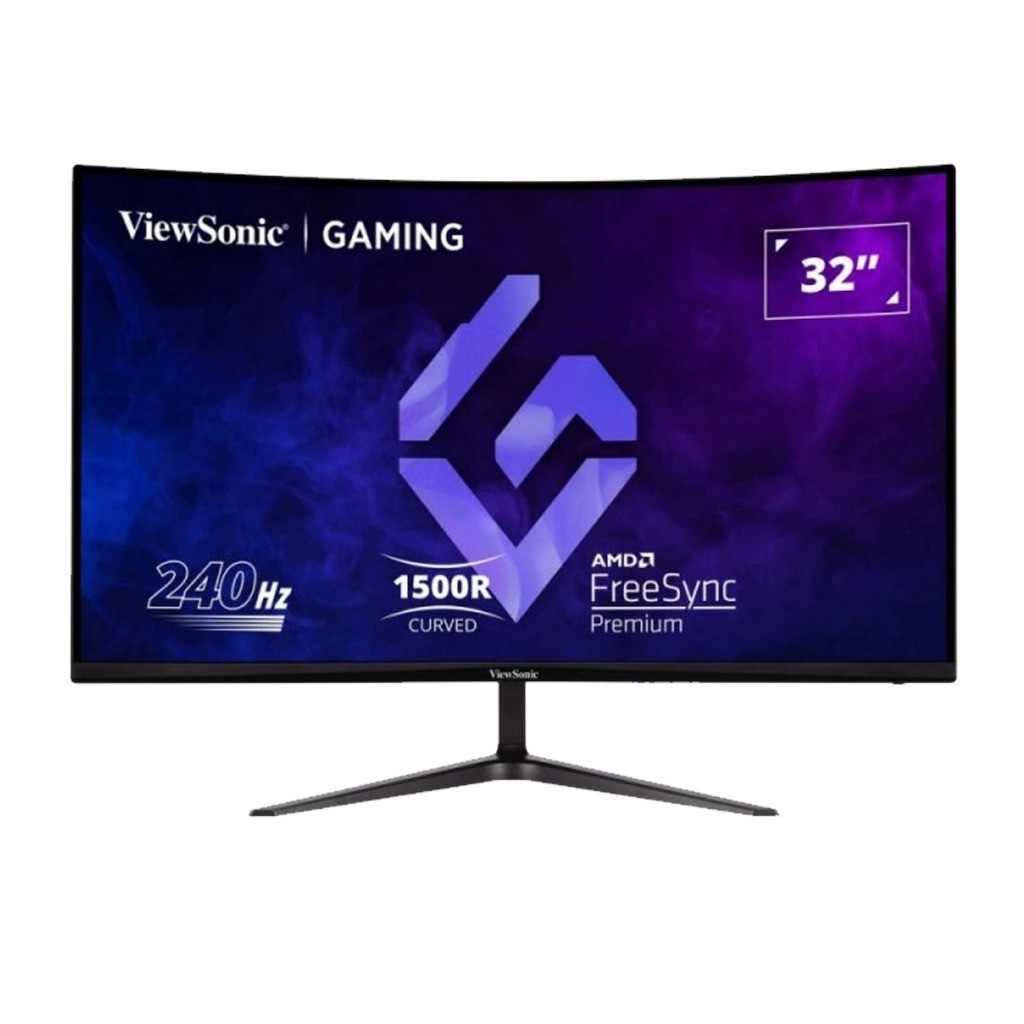 VIEWSONIC MONITOR VX3219-PC-MHD-31.5 (CURVE VA, FHD, 240Hz, 1 ms,(จอมอนิเตอร์) ประกันศูนย์ 3ปี