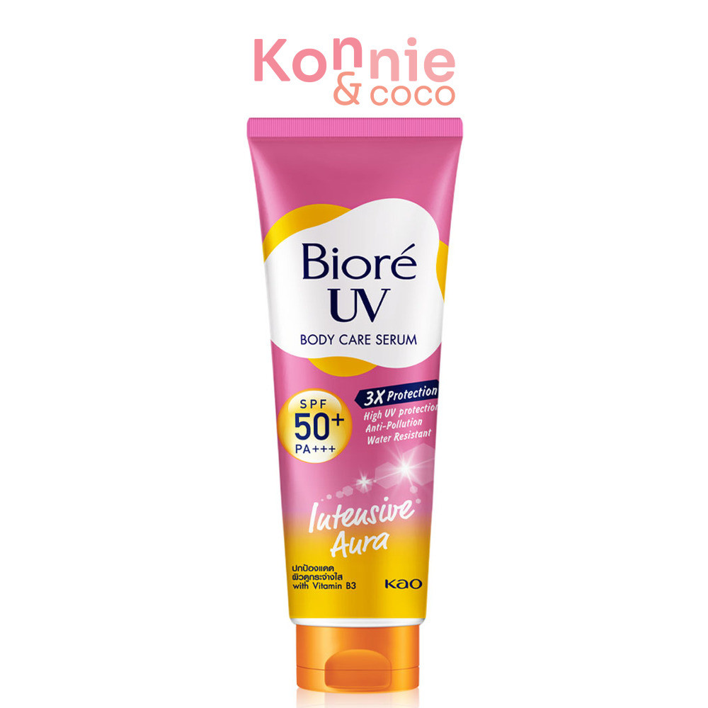 Biore UV Anti-Pollution Body Care Serum SPF50+/PA+++ บิโอเร ยูวี บอดี้แคร์ เซรั่ม อินเทนซีฟ ออร่า คร