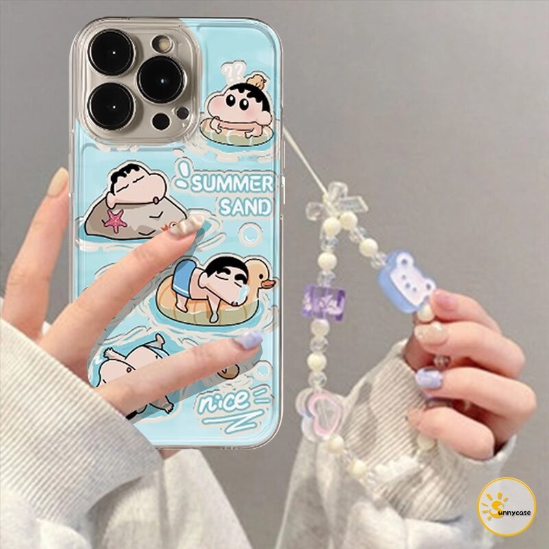 เคสนิ่มลาย Crayon Shin-chan สุดน่ารัก เข้ากันได้กับ Samsung A06A15 A05s A05 A14 A55 A12 A54 A24 A03s A52 A23 A50 A34 A53