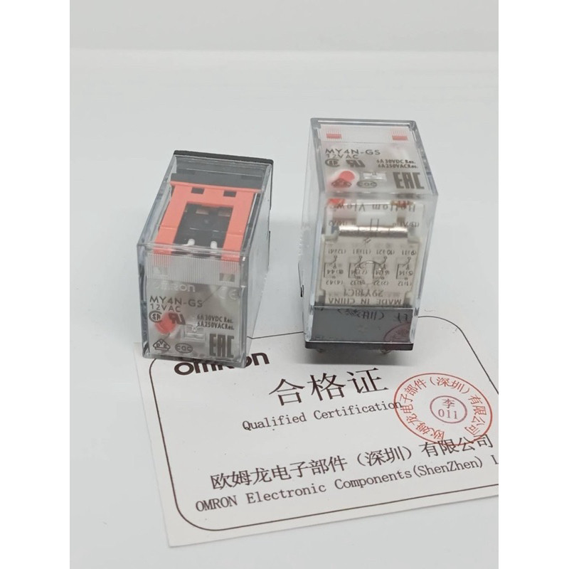 ราคาถูก! รีเลย์ ของแท้ใหม่  MY4N-GS 12VDC 24VDC  220vac MY4GS  12VAc 24vac ราคา ถูกที่สุด ดีลบีเคเค แกลเลอรีภาพที่ 6