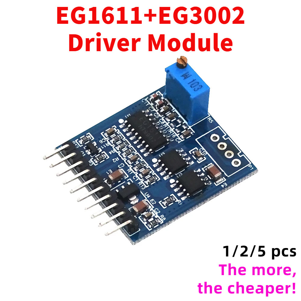 1/2/5pcs EGT003 Push-Pull Quasi-resonant 1000W อินเวอร์เตอร์ด้านหน้าบอร์ด EG1611+EG3002 โมดูลไดร์เวอ