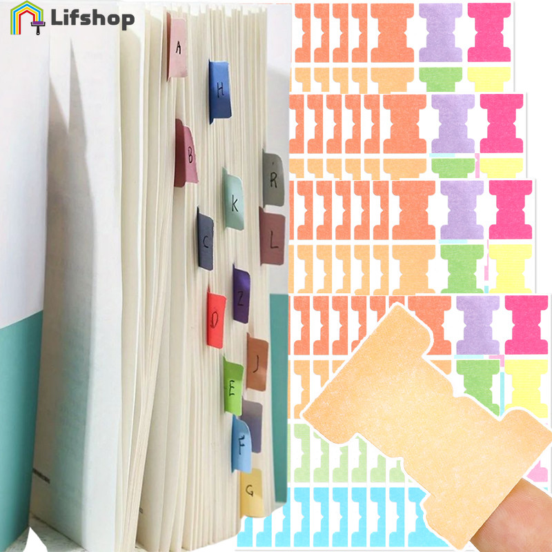 แท็บกระดาษกาวในตัว-หน้าหนังสือเขียนได้เครื่องหมายแท็บ-อุปกรณ์การเรียนสํานักงาน-10แผ่นสติกเกอร์ฉลากดัชนีสี-ที่คั่นส่วนบุคคลสติก