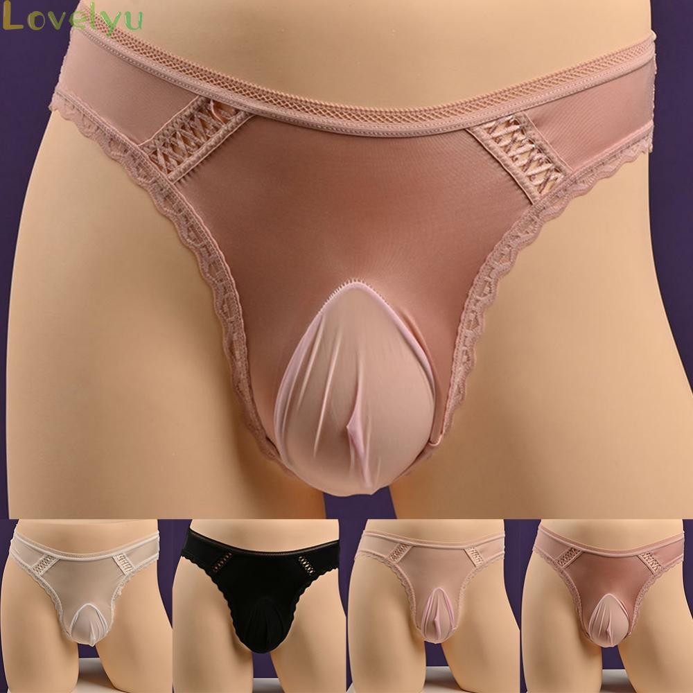 Ice Silk Underwear Comfortable Fit Nightwear Polyester Fabric Regular Length