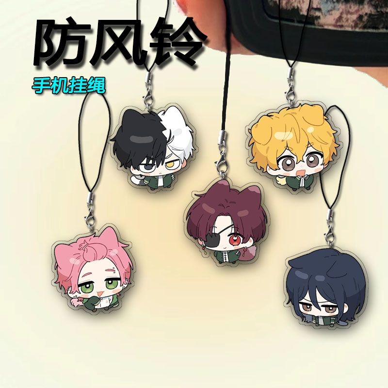 Wind Breaker โทรศัพท์มือถือ Lanyard Sakura Haruka Suou Hayato จี้อะคริลิค Kawaii สายรัดแขวนน่ารักเคสโทรศัพท์ตกแต่งของขวัญ ราคา ถูกที่สุด ดีลบีเคเค แกลเลอรีภาพที่ 7