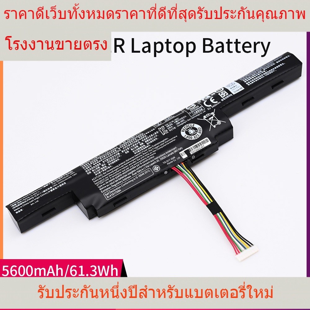 แบตเตอรี่แล็ปท็อปสำหรับ Acer Aspire E5-575G-53VG E5-575G-75MD E5-575G-534 F15 F5-573G 3ICR19/66-2 AS