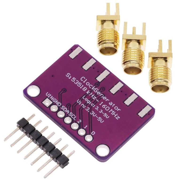 CJMCU-5351 Si5351A Si5351 I2C นาฬิกาเครื่องกําเนิดไฟฟ้า Breakout Board โมดูลสัญญาณเครื่องกําเนิดไฟฟ้