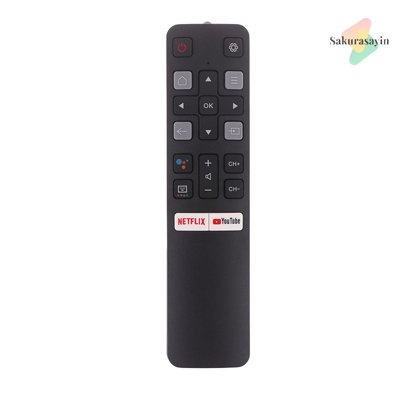 {Sakurasayin} สําหรับ TCL พร้อม Netflix และ YouTube RC802V 49P30FS 65P8S 55C715 49S6800 43S434 ใหม่เ