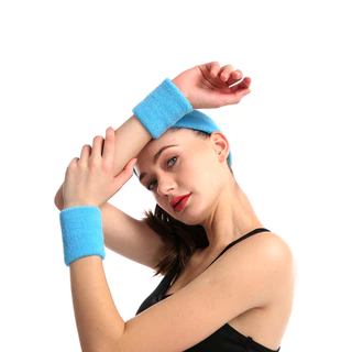 AOLIKES รุ่น 101 Sweatband ปลอกข้อมือผ้าฝ้าย ซับเหงื่อ