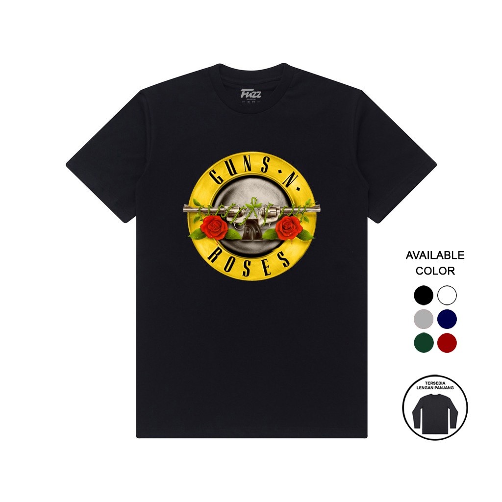 เสื้อยืด Guns N ROSES BAND | Gnr ROCK GUN AND ROSE โลโก้ MUSIC DISTRO CLOTHES